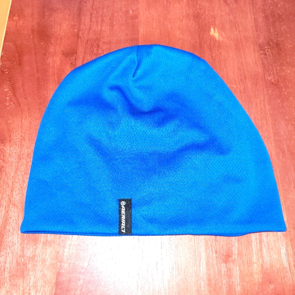 Aerial7 Blue Sports Headphone Beanie with Wicking Fabric NWOT